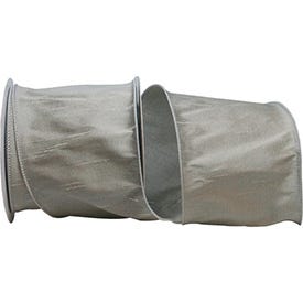 Silver Grosgrain Ribbon