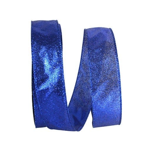 Blue Glitter Ribbon