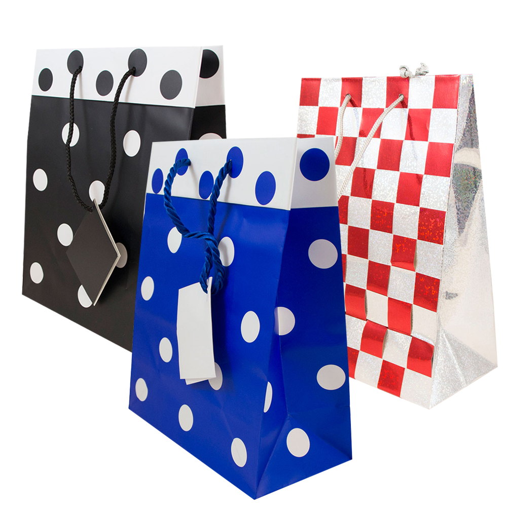 Polka Dot & Checkered Bags