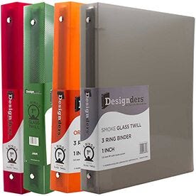 1 Inch Binders