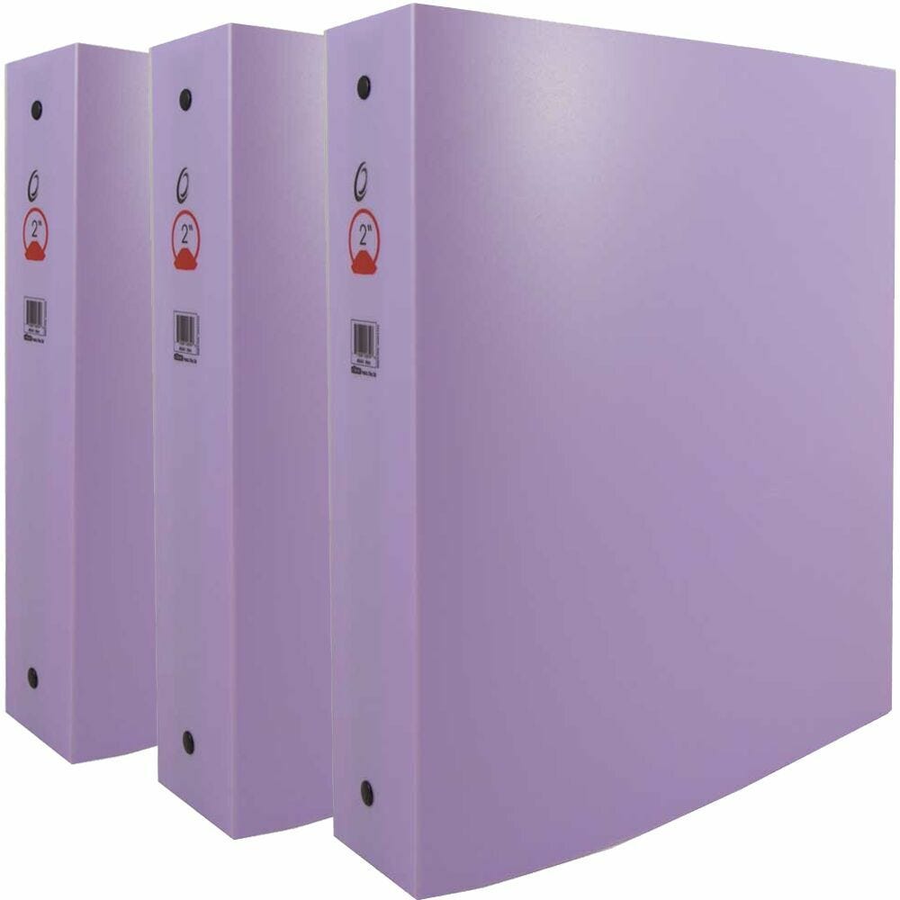 Purple Binders