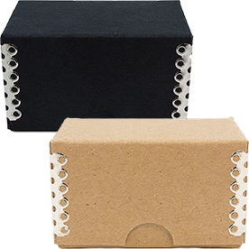 Business Card Boxes with Metal Edge