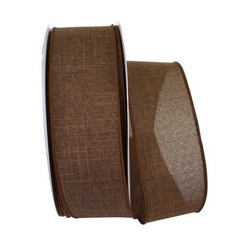 Brown Linen Ribbon