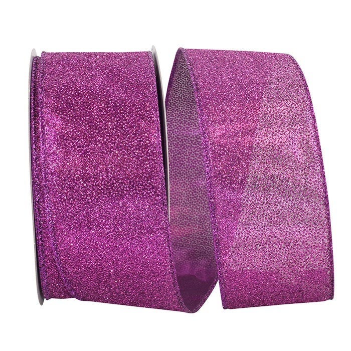 Purple Glitter Ribbon