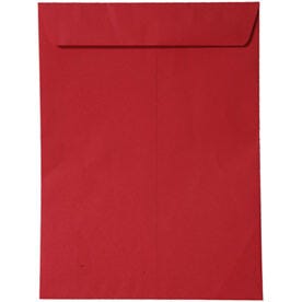 Red Open End Envelopes