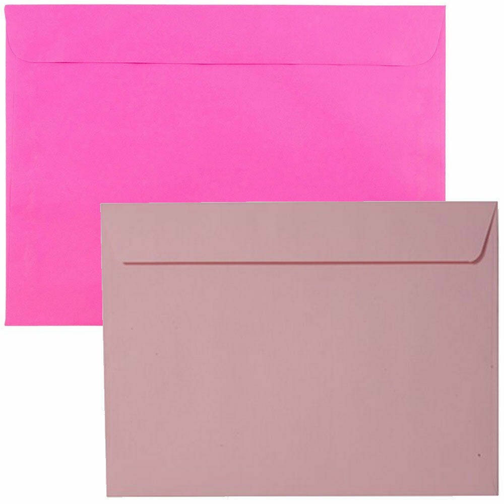 Pink Large Booklet Envelopes