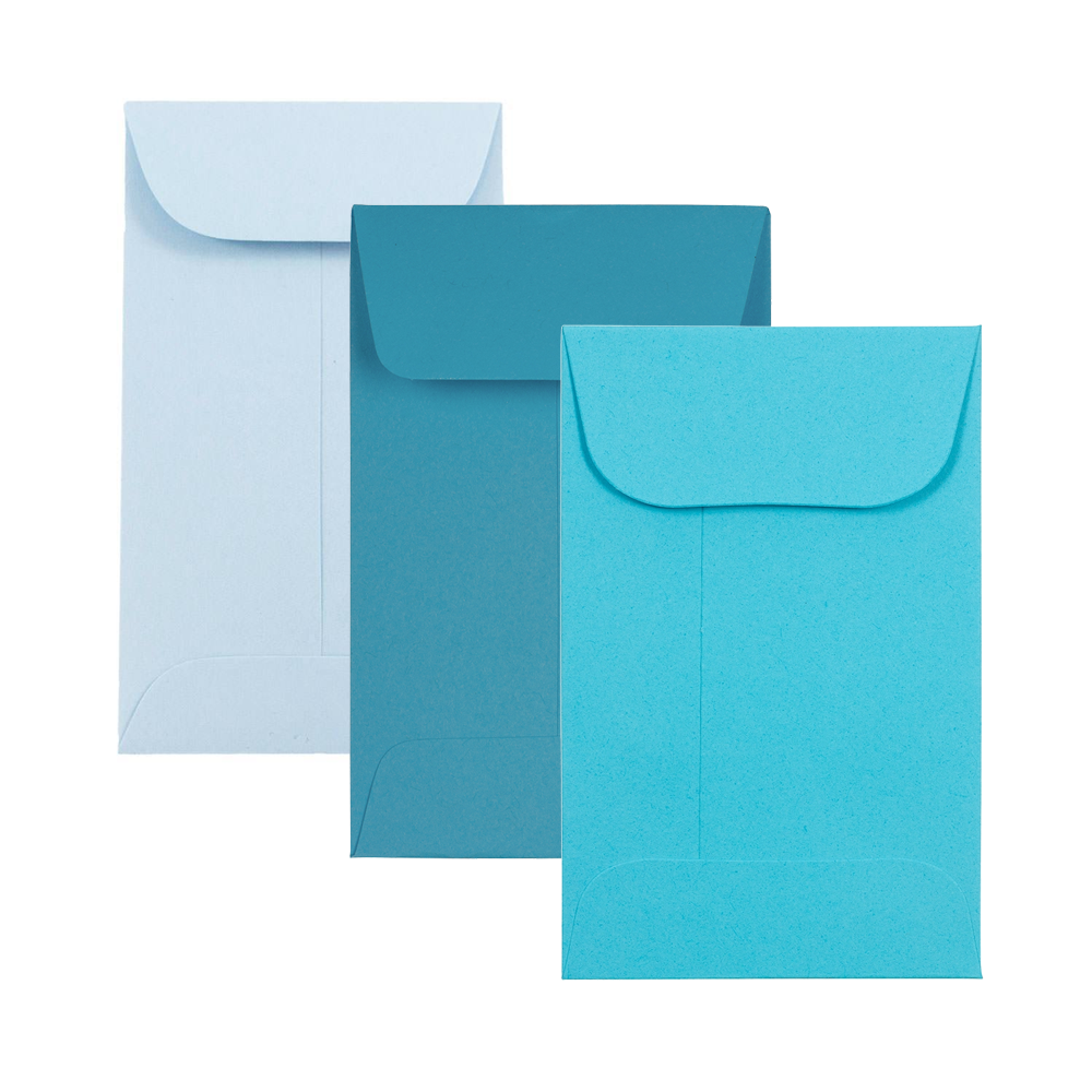 Blue Coin Envelopes