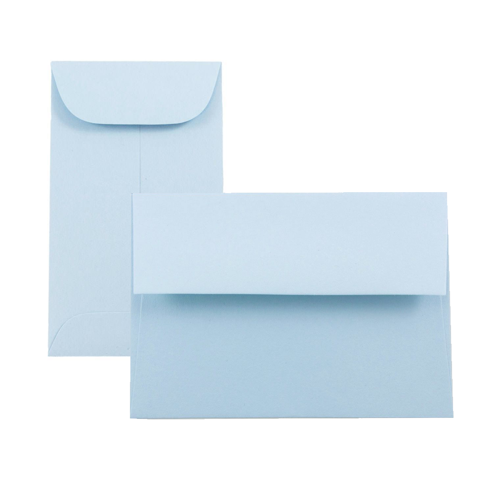 Blue Tiny Envelopes