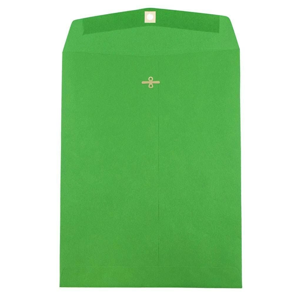 Green Clasp Envelopes