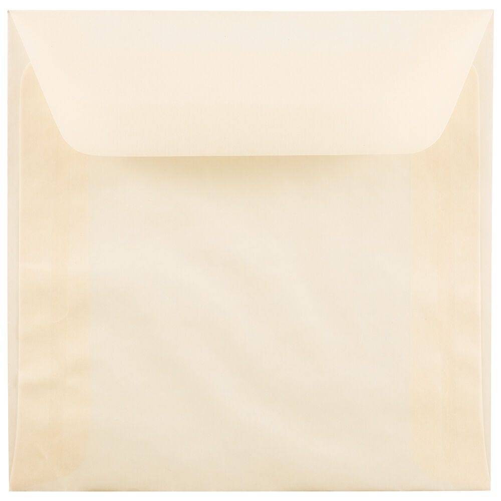 Ivory Square Envelopes