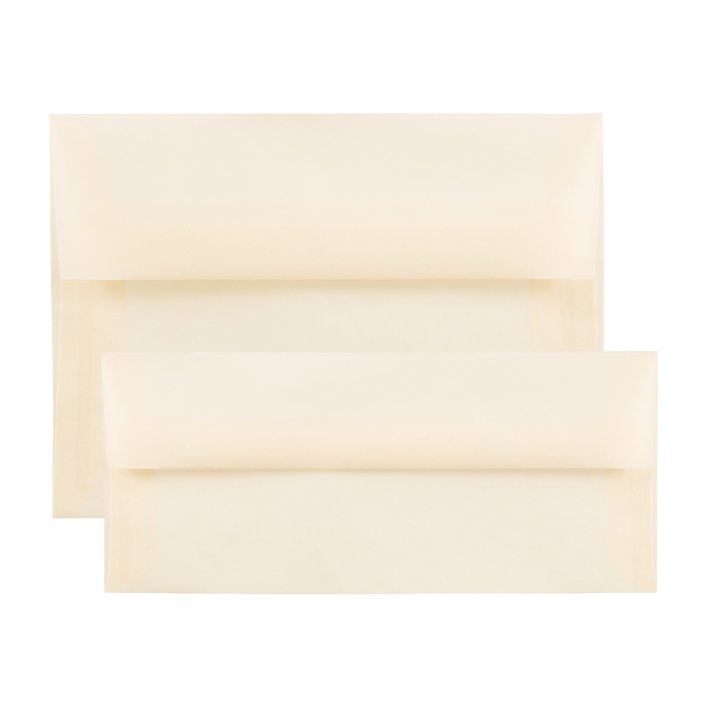 Ivory Translucent Vellum Envelopes