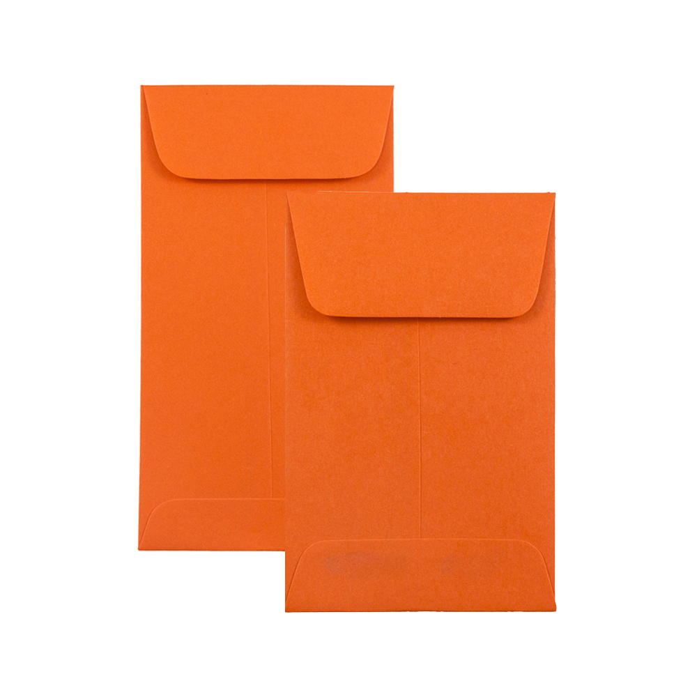 Orange Coin Envelopes