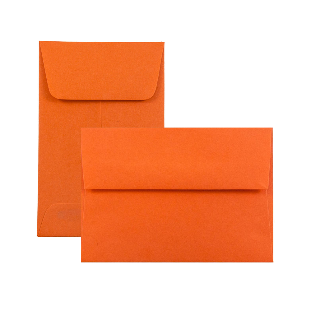 Orange Tiny Envelopes