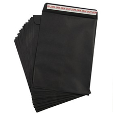 Black Peel & Seal Envelopes