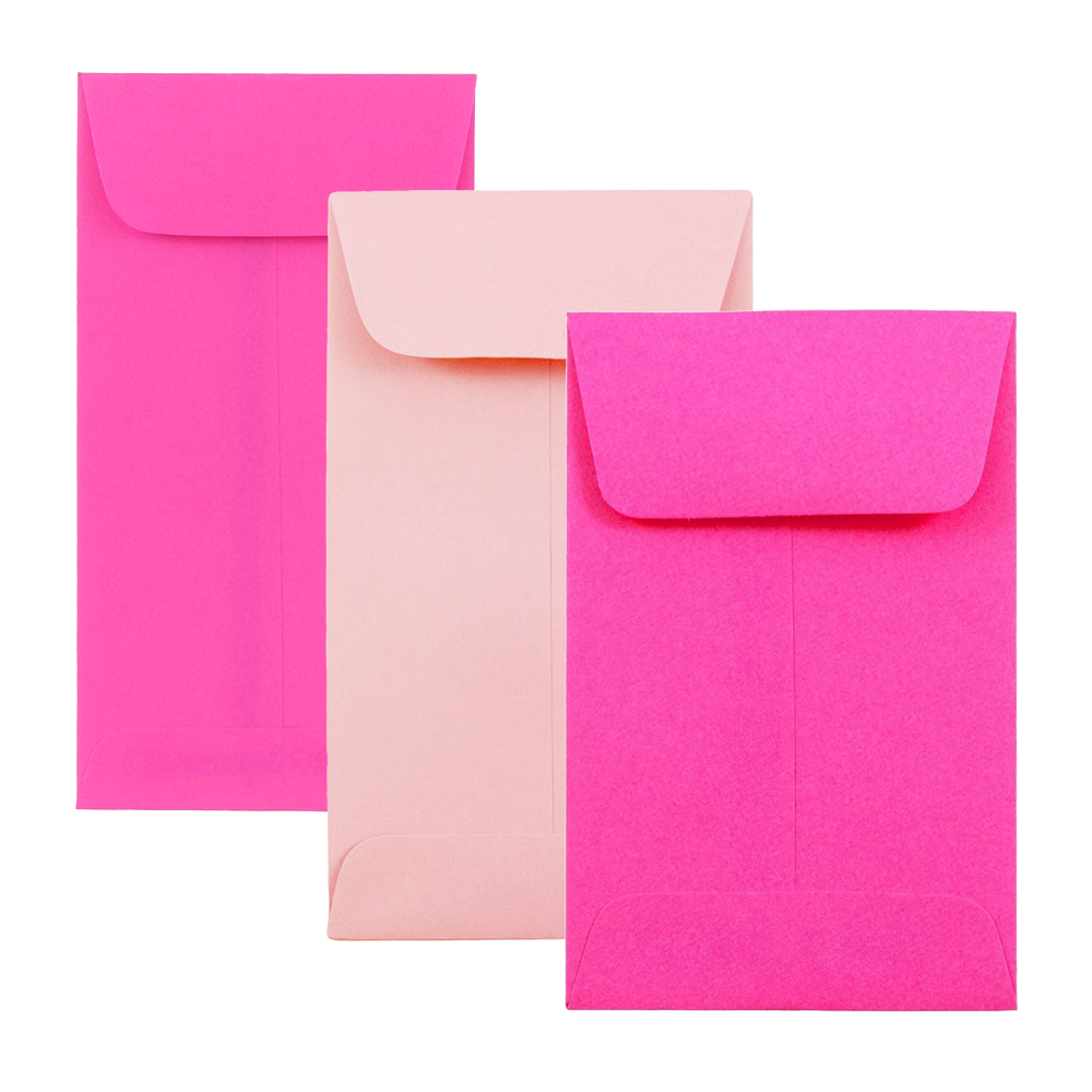 Pink Coin Envelopes