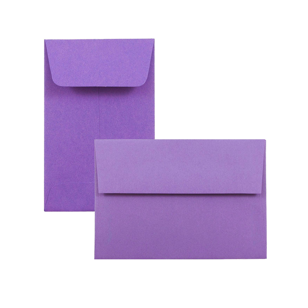 Purple Tiny Envelopes