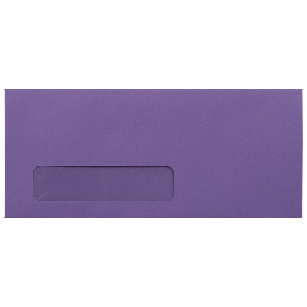 Purple Window Display Envelopes