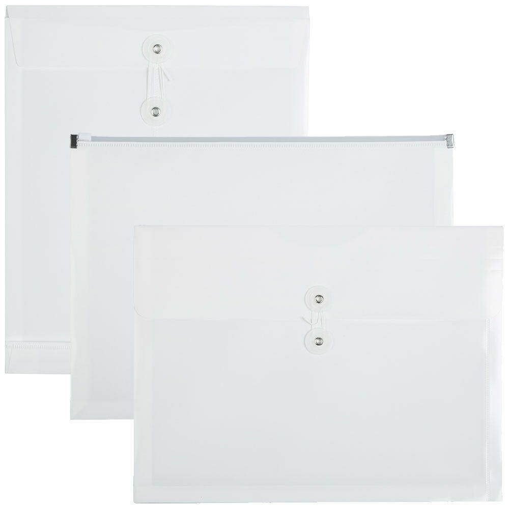 White Plastic Envelopes