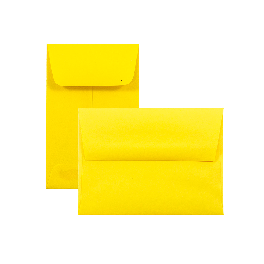 Yellow Tiny Envelopes