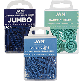 Jam Paper Colored Jumbo Paper Clips Large 2 Inch Gold Paperclips 21832060a  : Target