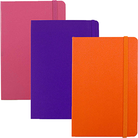 Hardcover Notebooks with Elastic Closure