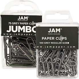 Grey/Silver Paper Clips