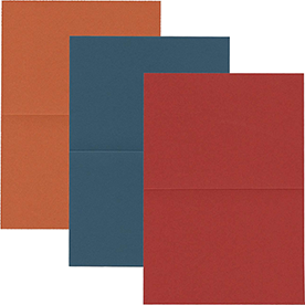 JAM Paper® Blank Note Cards with Panel Border, A7 size, 5 1/8 x 7