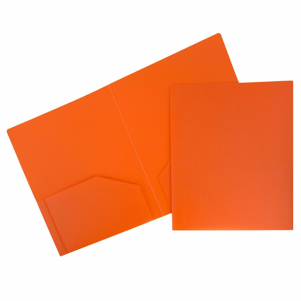 Orange Folders