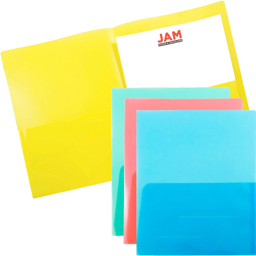 Plastic Regular Weight Folders