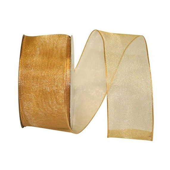 Gold Sheer Ribbon