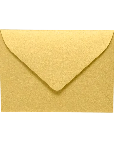 Gold VFlap Envelopes