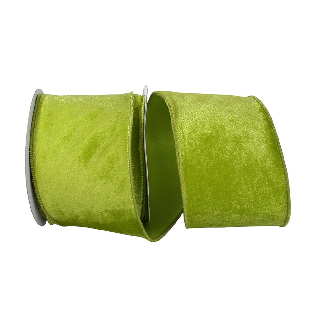 Green Velvet Ribbon