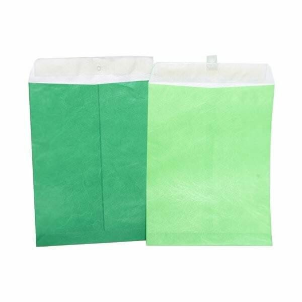 Green Tyvek Envelopes