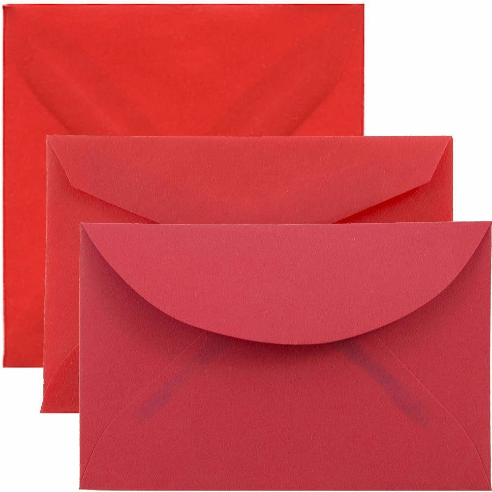 Red Tiny Envelopes