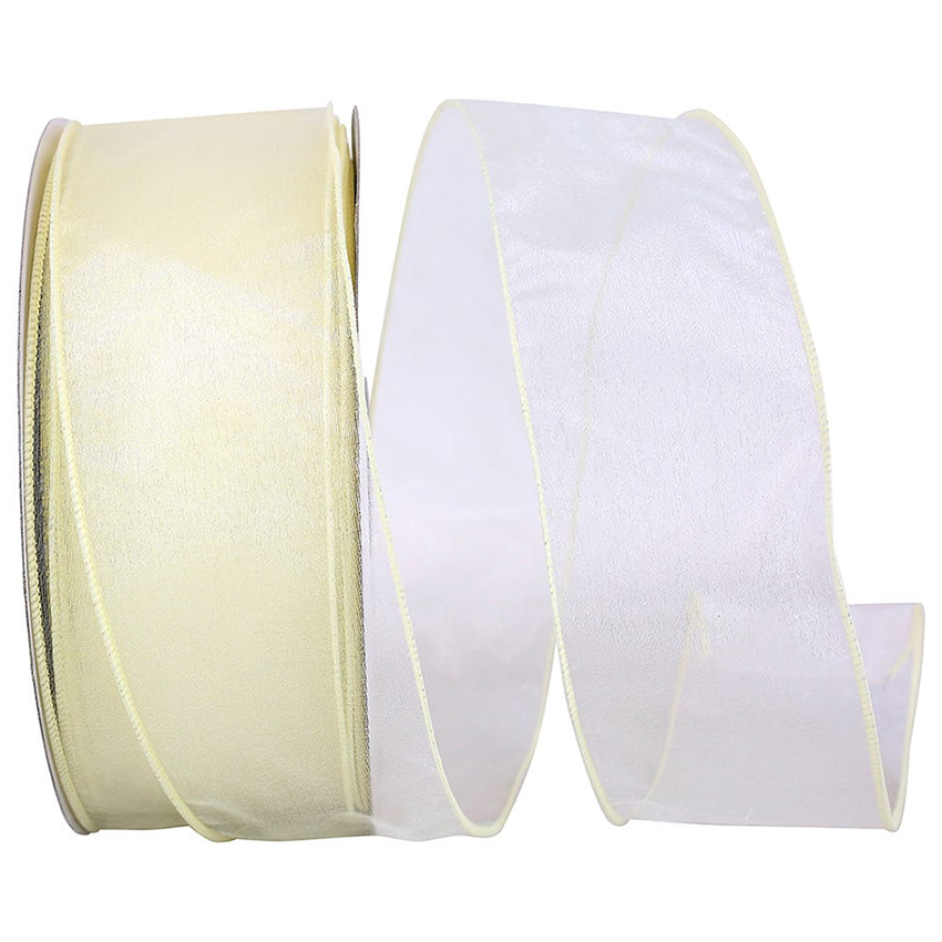 Ivory Sheer Ribbon