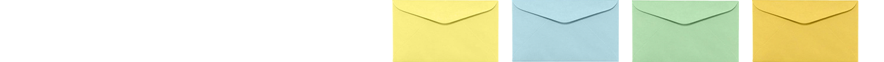 #6 1/4 Envelopes - 3 1/2 x 6