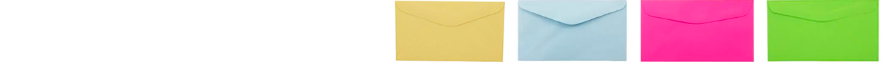 #6 3/4 Envelopes - 3 5/8 x 6 1/2 #6 3/4 Envelopes - 3 5/8 x 6 1/2
