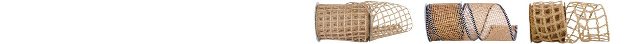 Brown Net Ribbon Brown Net Ribbon