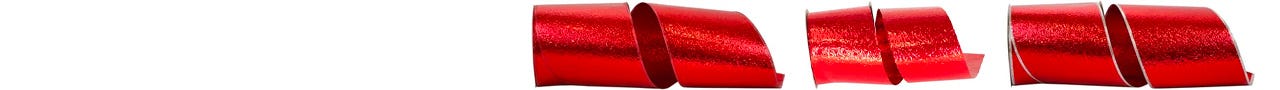 Red Plastic Ribbon Red Plastic Ribbon