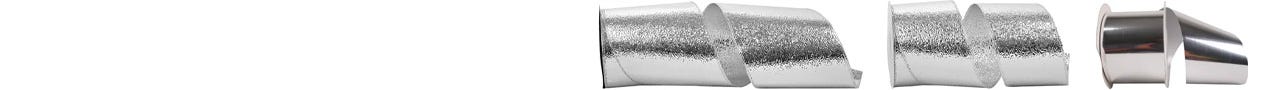 SIlver Plastic Ribbon SIlver Plastic Ribbon