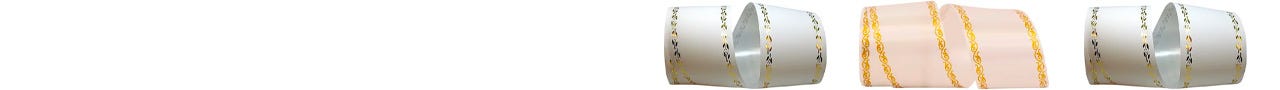 White Plastic Ribbon White Plastic Ribbon