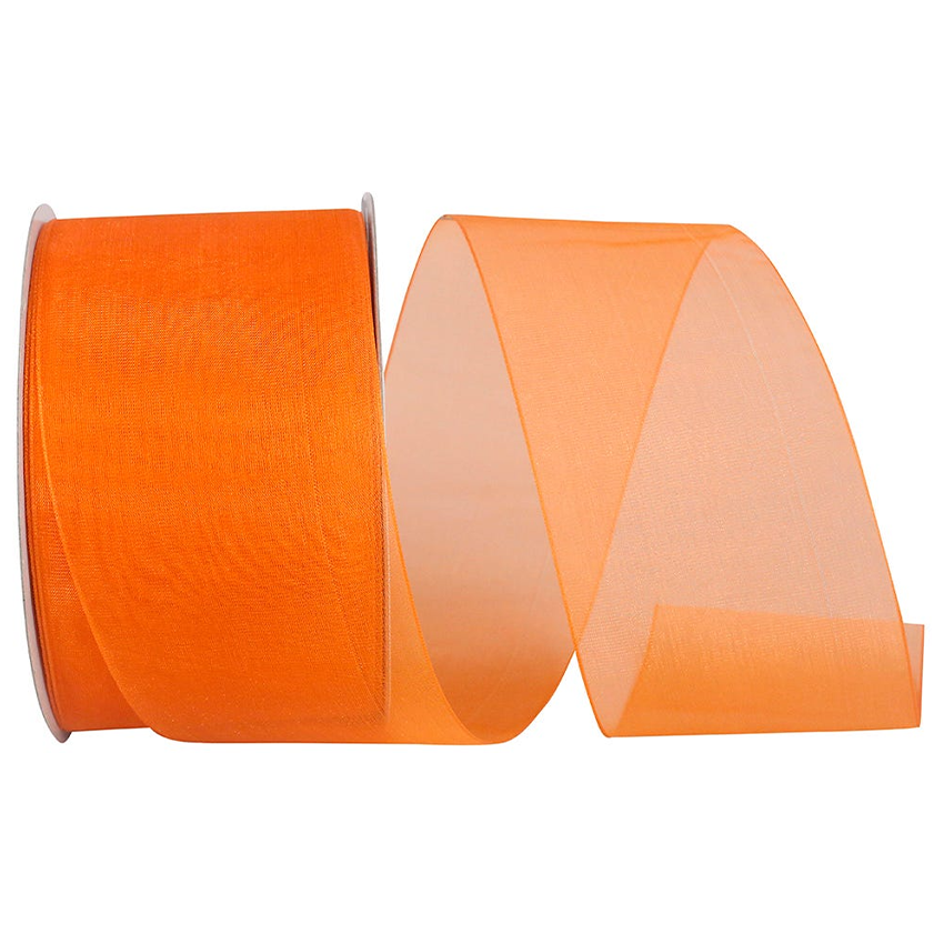 Orange Sheer Ribbon