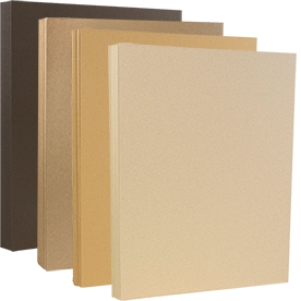 Premium Brown Cardstock - Ideal for Crafts & Scrapbooking