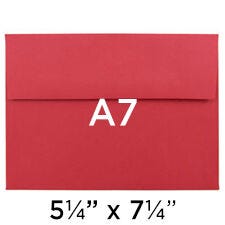 A7 Envelopes - 5.25 x 7.25