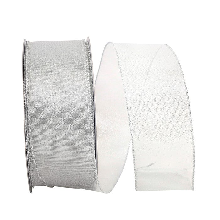 Silver Sheer Ribbon