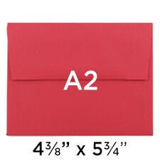 A2 Envelopes - 4.375 x 5.75