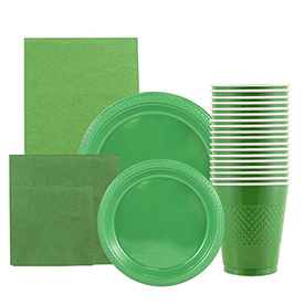 Green Tableware