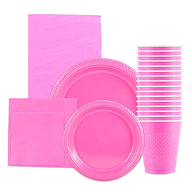 Pink Tableware