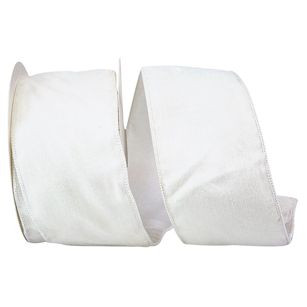 White Velvet Ribbon