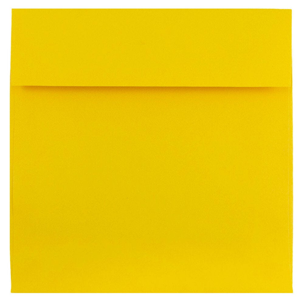 Yellow Metallic Envelopes